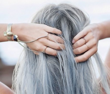 cheveux couleur jeans coiffure denim hair