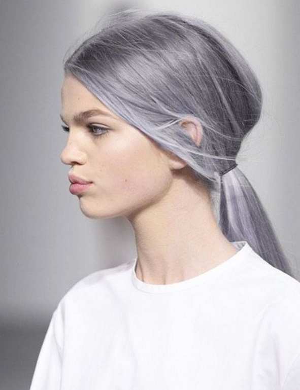 cheveux couleur jeans coiffure denim hair