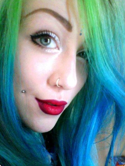 coloration rainbow hair