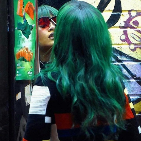 Cheveux Vert