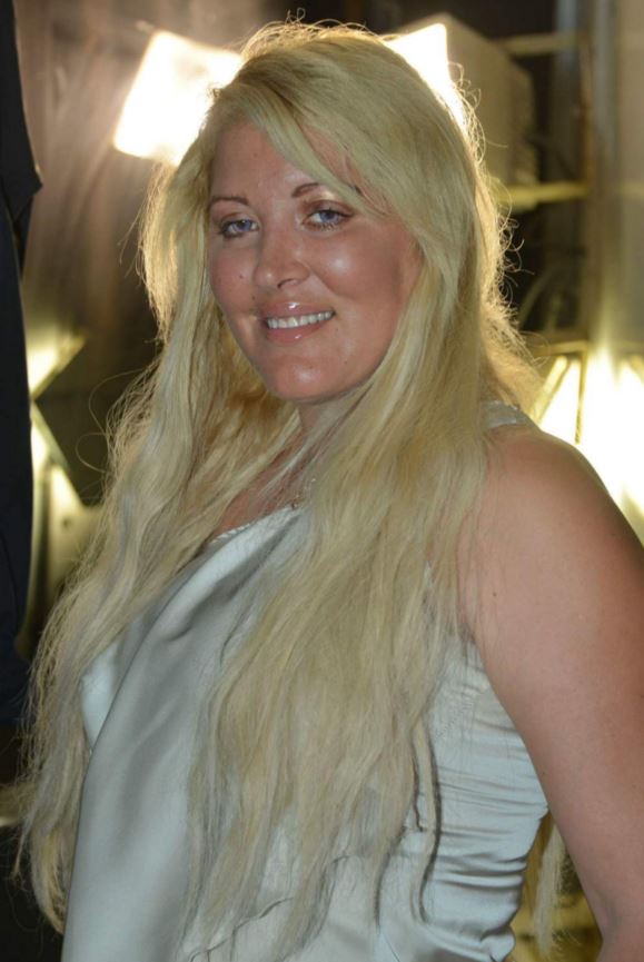 Loana lors d'un concert à Nice en 2012